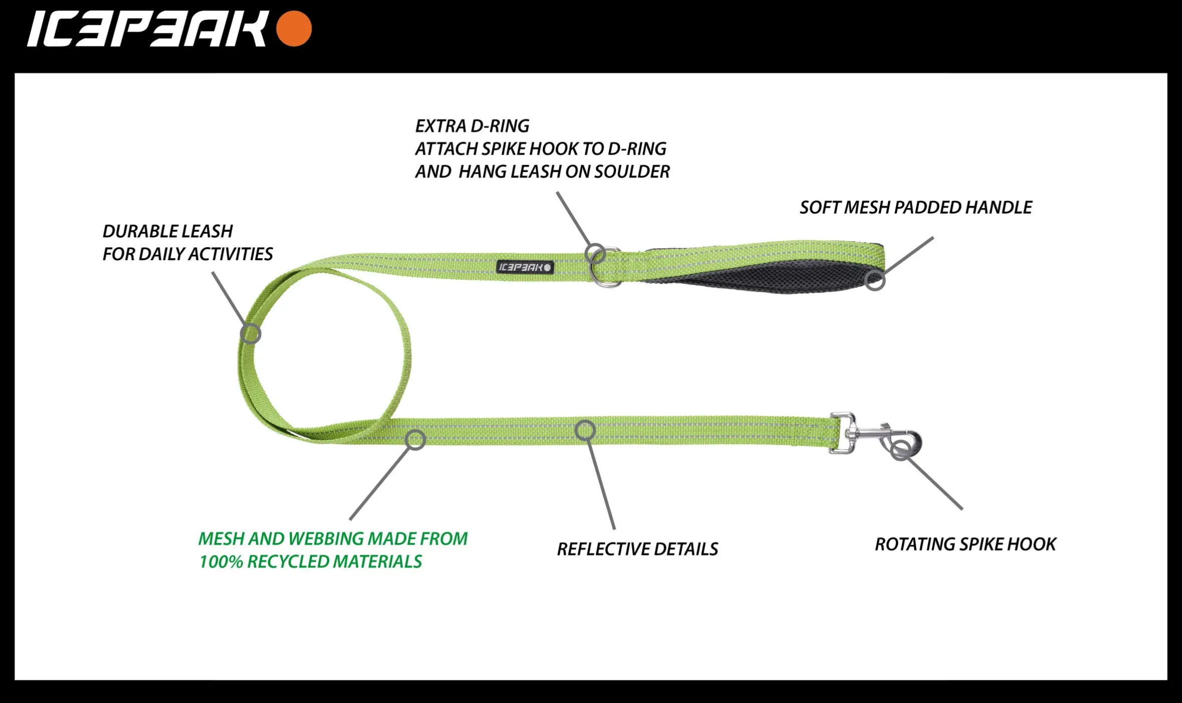 Icepeak Pet Grand x leash