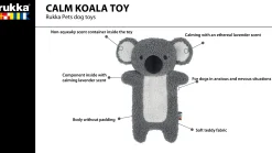 Rukka pets Calm Koala Toy