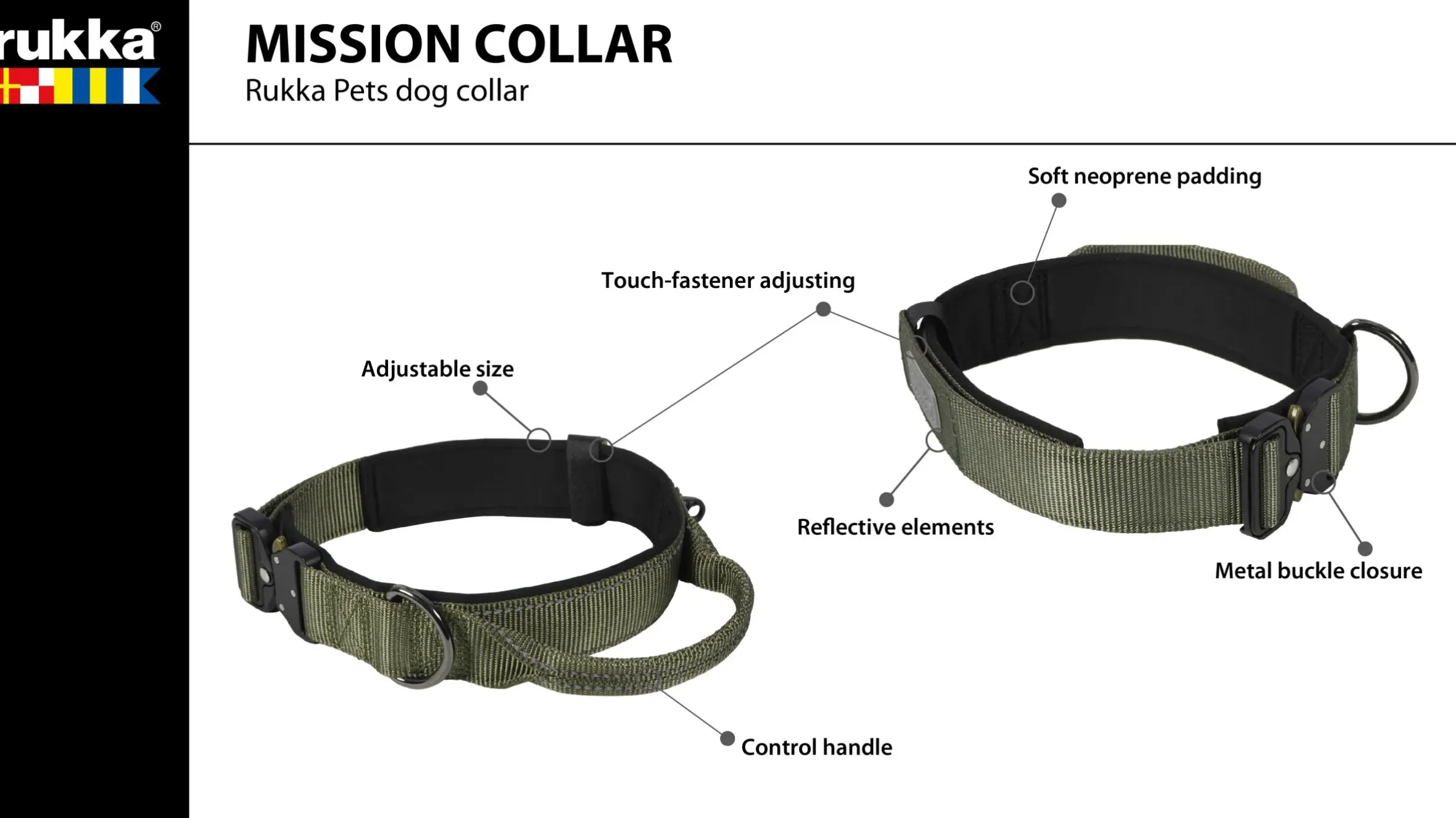 Rukka Pets Mission collar